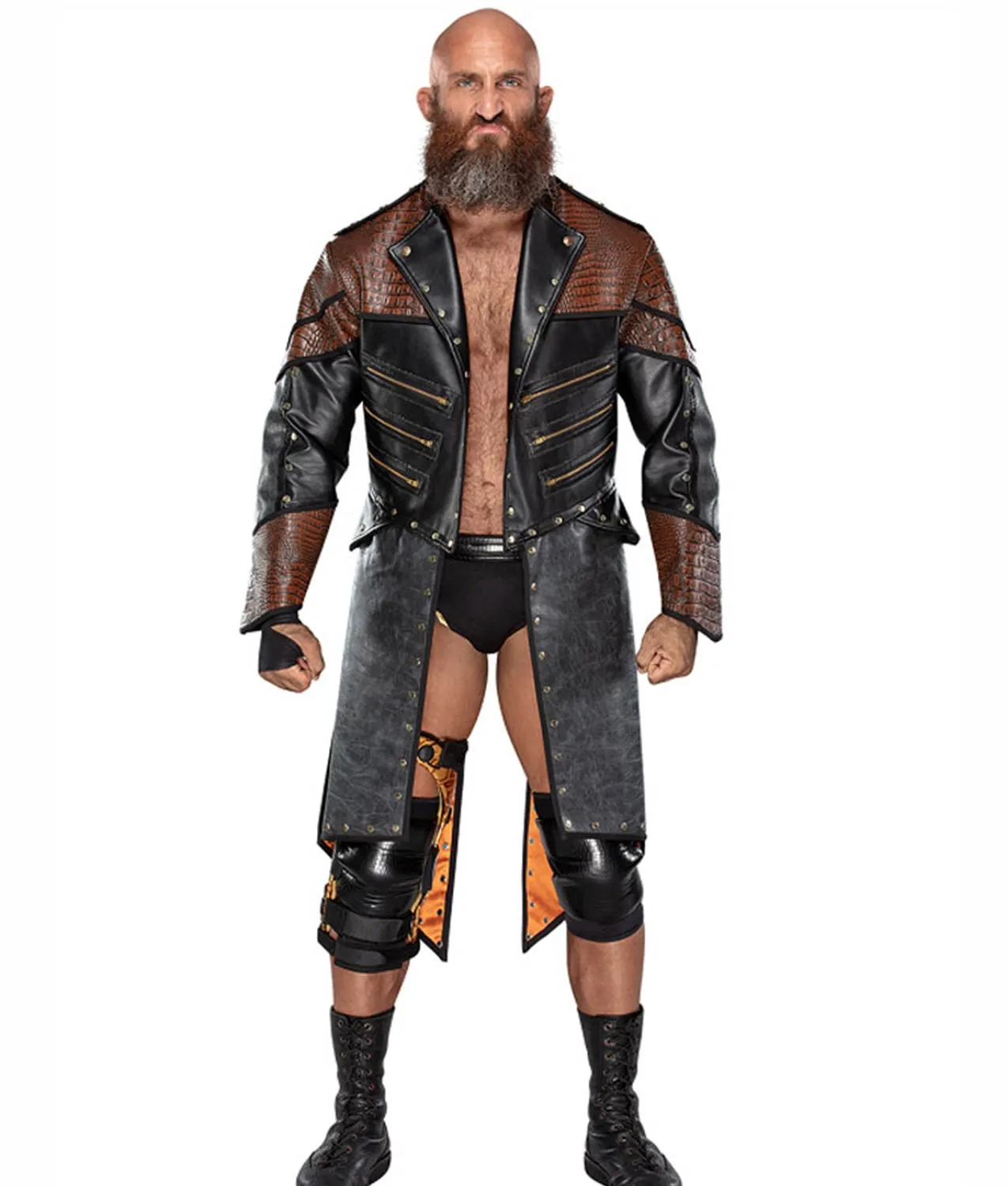 WWE Tommaso Ciampa Coat - WWE Men Leather Coat