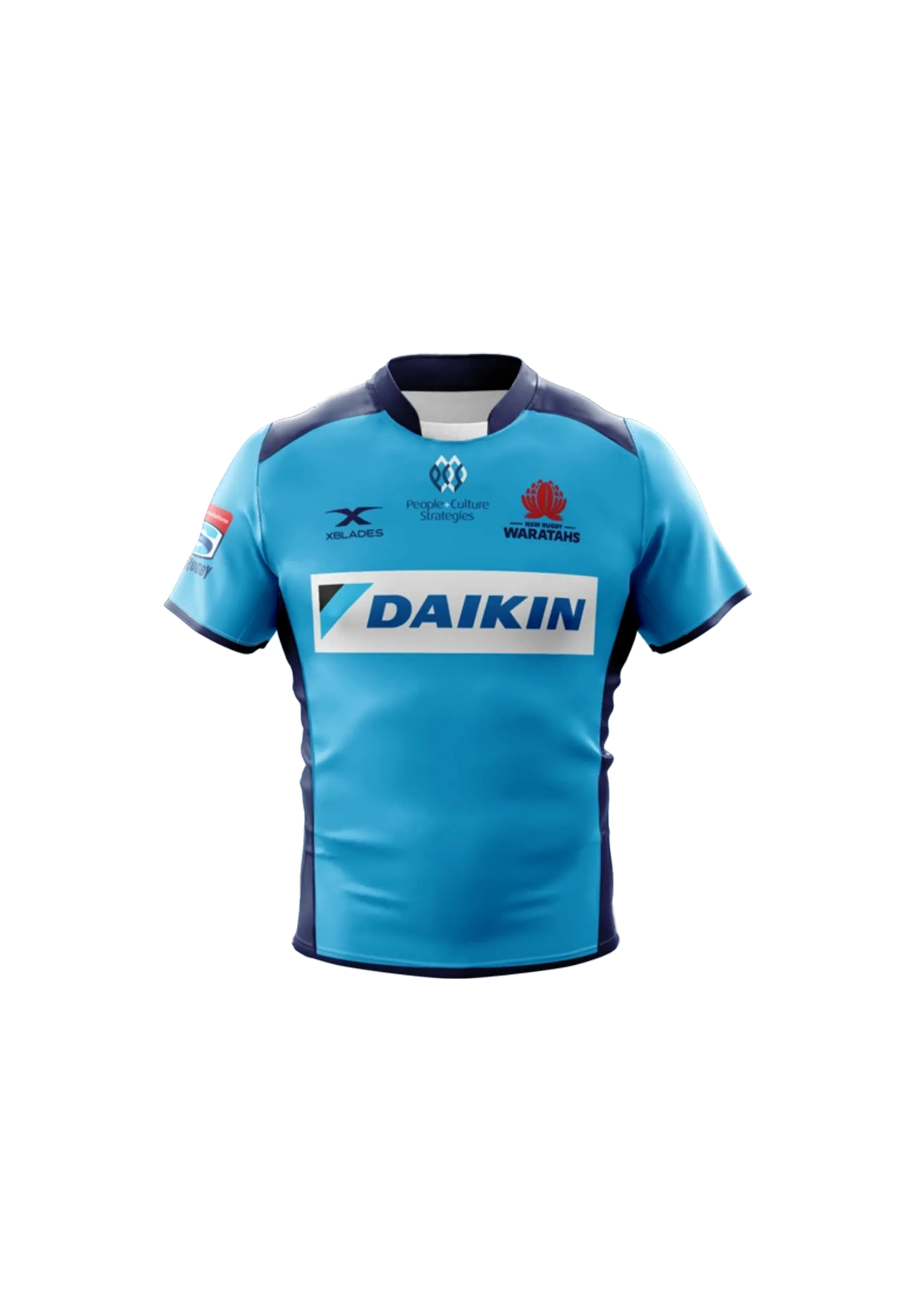 Xblades Toddler NSW Waratahs Replica Home Jersey 20 <BR> WAR-RHJ-L20-J SKY NAVY